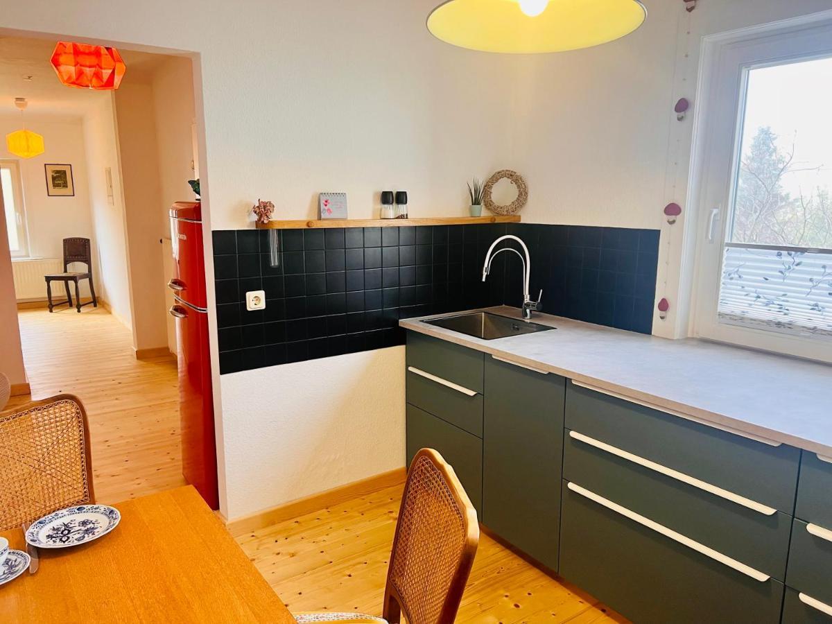 Kuschelige Helle Ferienwohnung Gotha Luaran gambar