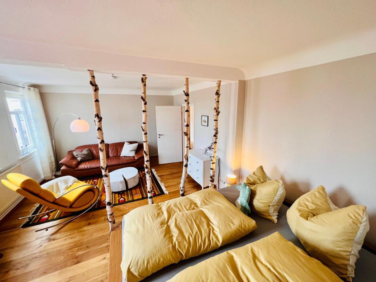 Kuschelige Helle Ferienwohnung Gotha Luaran gambar